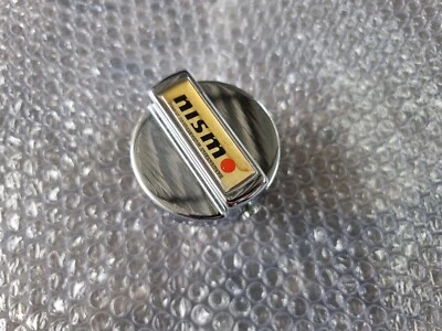  NISMO fuel cover CAP  S13 S14 R32 R33 RNN14 R34 B13 180sx z33 z34 cube march - Image 1 of 4