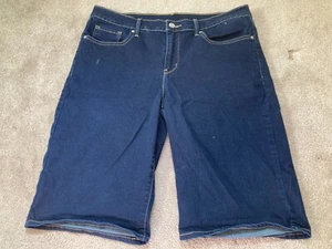 Levi's Strauss Mens Size 32 Jean Shorts Bermuda Casual Denim Blue Cotton - Picture 1 of 10