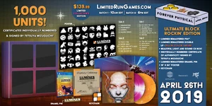 Lumines Remastered Ultimate Block Edition Remastered Deluxe Edition Limited Run  - Bild 1 von 5