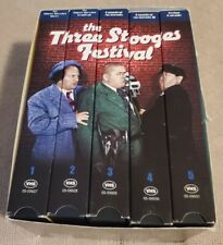 The Three Stooges Festival VHS, Collectors Series 5 Pack