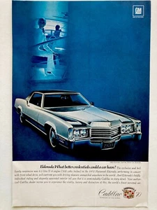 1970 Cadillac Eldorado Print Ad 500 Cubic Inches - Picture 1 of 2