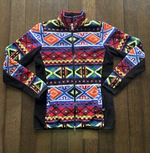 Ralph Lauren Southwestern Jacket Full Zip Aztec Womens XS Petite - Picture 1 of 9