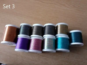 10 pack sets of Madeira Metallic embroidery machine thread - Picture 1 of 8