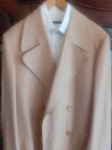 Herren $ 4k GUCCI Camel Beige 100 % BABY KASCHMIR Luxus SLIM-FIT Mantel US42 IT52 L - Bild 1 von 18