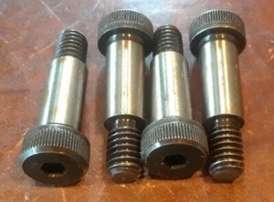 Lotto 4 Bulloni a Spalla (Stripper) Testa Boccola Acciaio SHCS 3/8-16 Filettatura X 1-5/8" - Foto 1 di 5