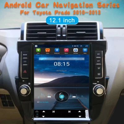 Car Stereo for Toyota Prado 2010-2013 12.1"GPS Navigation Bluetooth WiFi DSP SWC - Image 1 of 4