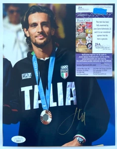 LORENZO MUSETTI SIGNED 8X10 PHOTO US FRENCH OPEN 2024 OLYMPICS ITALY JSA D - Picture 1 of 2