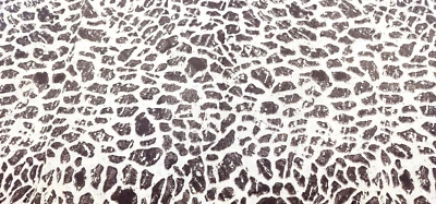 Vintage Fabric * animal print * 100% cotton -  20" x 46" - Image 1 of 4