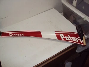 Vintage NOS, OEM 1971 Polaris Charger L.H. hood decal, Charger, 7071164 - Bild 1 von 1