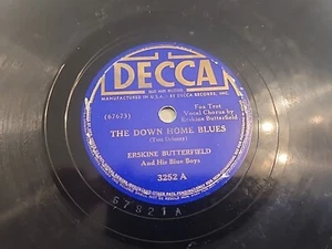Erskine Butterfield And His Blue Boys – The Down Home Blues/Nothin' To Do Record - Picture 1 of 4