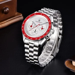 Chronograph Herren Pagani Design Quarz Armbanduhr wasserdicht 10 bar - Bild 1 von 7