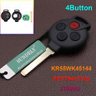 New Car Remote Key Fob 4 Buttons 315MHz 7941 Chip for 2005-2015 Smart Fortwo