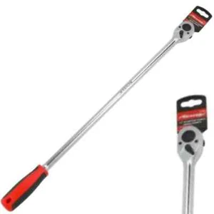 Neilsen extra lange Reichweite Flexi Kopf Steckschlüssel Ratsche Schnellspanner 72 Zähne 1/4" - Bild 1 von 3