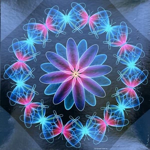 Vtg 1984 Springbok 500pc octagonal shaped jigsaw puzzle Luminescence! COMPLETE - Picture 1 of 8