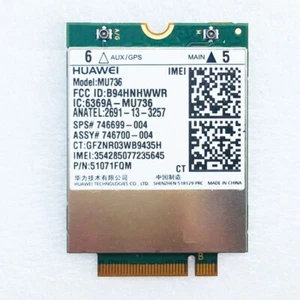 Modem WWAN Huawei 746699-004 MU736 HP 840 G0 820 G1 650 G1 645 G1 430 G1 - Bild 1 von 2