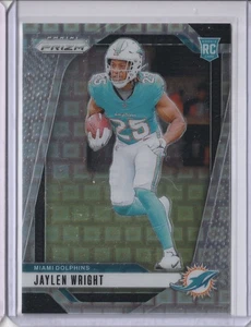 Jaylen Wright Prizm Pandora /400 Dolphins Football - Picture 1 of 2