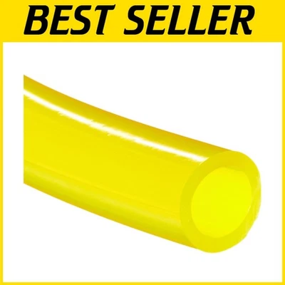 Premium 25' Yellow Tygon PVC Tubing, Ideal for Fuels and Lubricants, 1/4" ID - Image 1 of 2