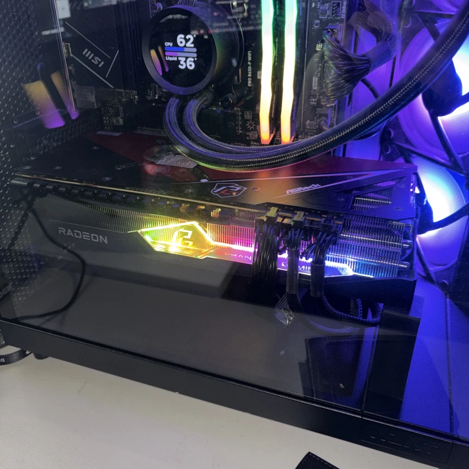 ASRock AMD Radeon RX 7900 XTX Phantom Gaming OC 24GB GDDR6 Graphics Card - Image 1 of 1