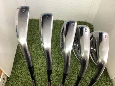 Mizuno JPX 921 HOT METAL Iron Set 6-9,Pw 5pc Flex Stiff Tour AD AD-75 Graphite - Image 1 of 4