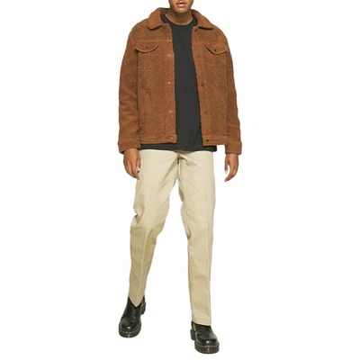 BRAVE SOUL Mens Quilted Jackets Regular Fit Classic Button Down Warm Winter Coat - Image 1 of 4