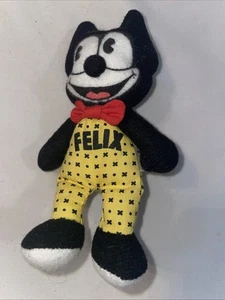 Peluche vintage 1996 Wendy's Felix il gatto in feltro 5" - Foto 1 di 2