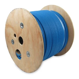 1000Ft CAT6A 10G UTP Solid Wire Plenum CMP Blue - Picture 1 of 1