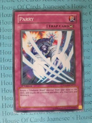 GLAS-EN072 Parry Yu-Gi-Oh Card 1st Edition - Image 1 of 4