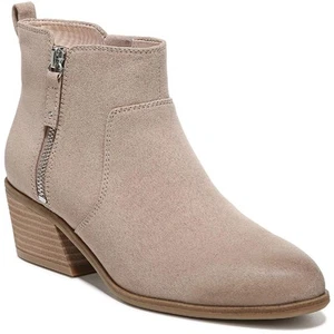 Dr. Scholl's Shoes Womens Lawless Taupe Booties 9 Medium (B,M) BHFO 5846 - Picture 1 of 3