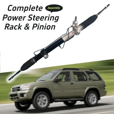 Conjunto de cremallera y piñón de dirección asistida para Nissan Pathfinder Armada QX56 Titan Foto 1 de 4