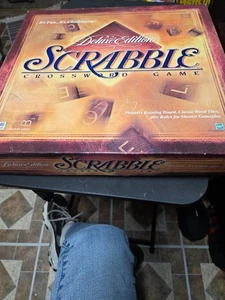 Scarabeo Cruciverba Gioco da Tavolo Edizione Deluxe Con Giradischi Rotante 1999 - Foto 1 di 5