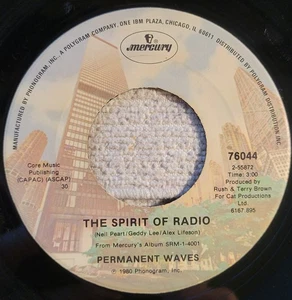 Rush "The Spirit Of Radio / Circumstances" strong VG - Imagen 1 de 3