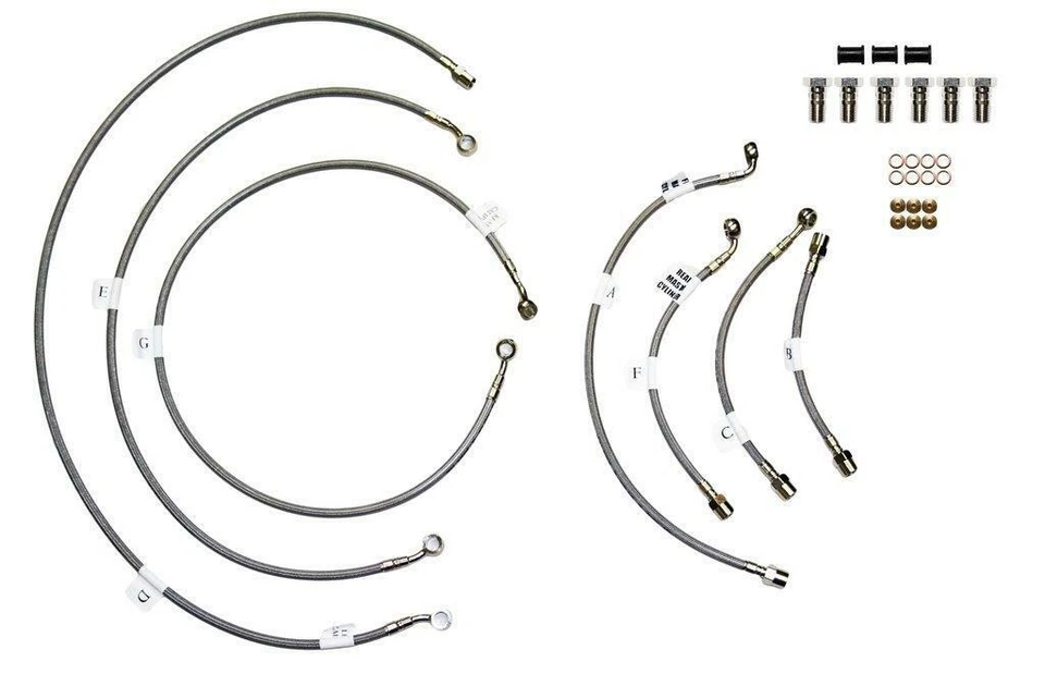 Galfer Brakes - FK003D353-9 - Cruiser Brake Line Kit~ 19-8099 FK003D353-9-OLD - Image 1 of 3