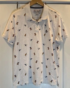 Camisa Polo Penguin Original Por Munsingwear Para Hombre Talla Grande Color Blanco Loro - Imagen 1 de 9