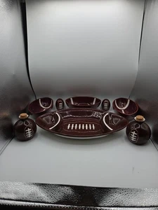 8-teiliges Coushatta Fußballgeschirrset - Bild 1 von 19