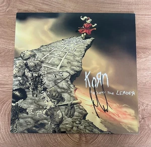 * KORN * signed vinyl album * FOLLOW THE LEADER * HEAD & MUNKY * - Picture 1 of 2