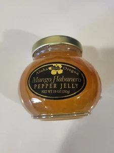 Aloha From Oregon Pepper Jelly, MANGO Habanero Pepper Jelly 10oz new - Picture 1 of 3