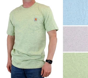 Camiseta Carhartt Hombre Peso Pesado Suelto Calce Manga Corta Edición Limitada Colores - Imagen 1 de 9