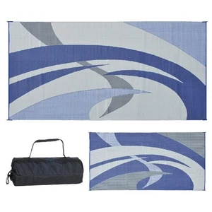 159183 9-feet by 18-feet Reversible Mat, Plastic Straw Rug, Large Floor Mat f... - Picture 1 of 5