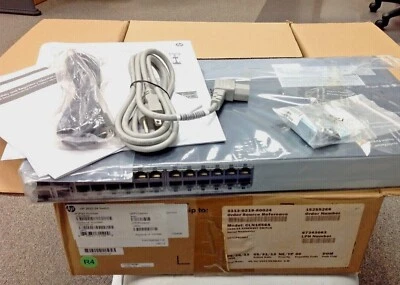 Motorola CLN1856A/HP 2620-24, J9623A 24 Port Rack Mountable Ethernet Switch, NEW - Image 1 of 4