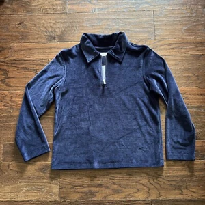 DANIEL BUCHLER GEHOBENES DESIGNER LUXUS FREIZEIT HERREN VELOUR HEMD. - Bild 1 von 4