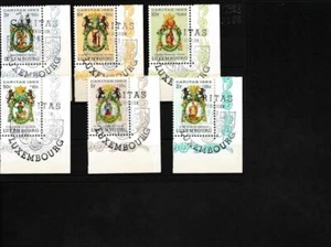 Luxembourg 684-689 (complete issue) fine used / cancelled sheet edgee - Picture 1 of 1