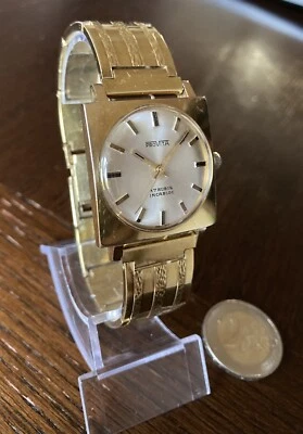 Vintage Provita, 17 Jewels, Incabloc, Runs Well + Sturdy, Collectors, Manual Wind - Image 1 of 4