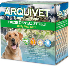 Fresh Dental Sticks - 28 Unités - Snack Dentali per Cani Aromatizzati...