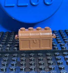 LEGO Schatztruhe Boden oben Komplettteilbehälter rötlich braun 4738 4739 - Bild 1 von 3