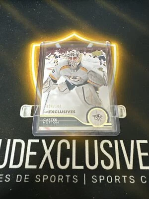 Carter Hutton - UD Exclusives/100 - Nashville Predators - 14/15 - Image 1 of 2