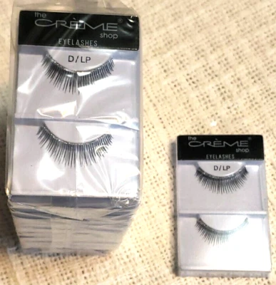 The Creme Shop Pestañas Adhesivas Negras Cabello Real D/LP Pack De 12 + 1 Extra Foto 1 de 4