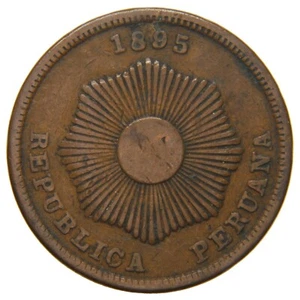 PERU (SOUTH PERU) - 1895 2 Centavos - Picture 1 of 2