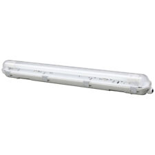 Sygonix  LED-Feuchtraumleuchte  LED G13 9 W Naturweiß Grau