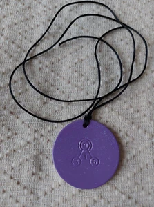 Nikola Tesla Purple Plate Disc 369 Original Positive Energy and Blocks emf - Picture 1 of 3