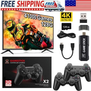 128G 41000+ Console Videogiochi Retrogiochi TV Stick 4K HDMI Controller Wireless - Foto 1 di 19
